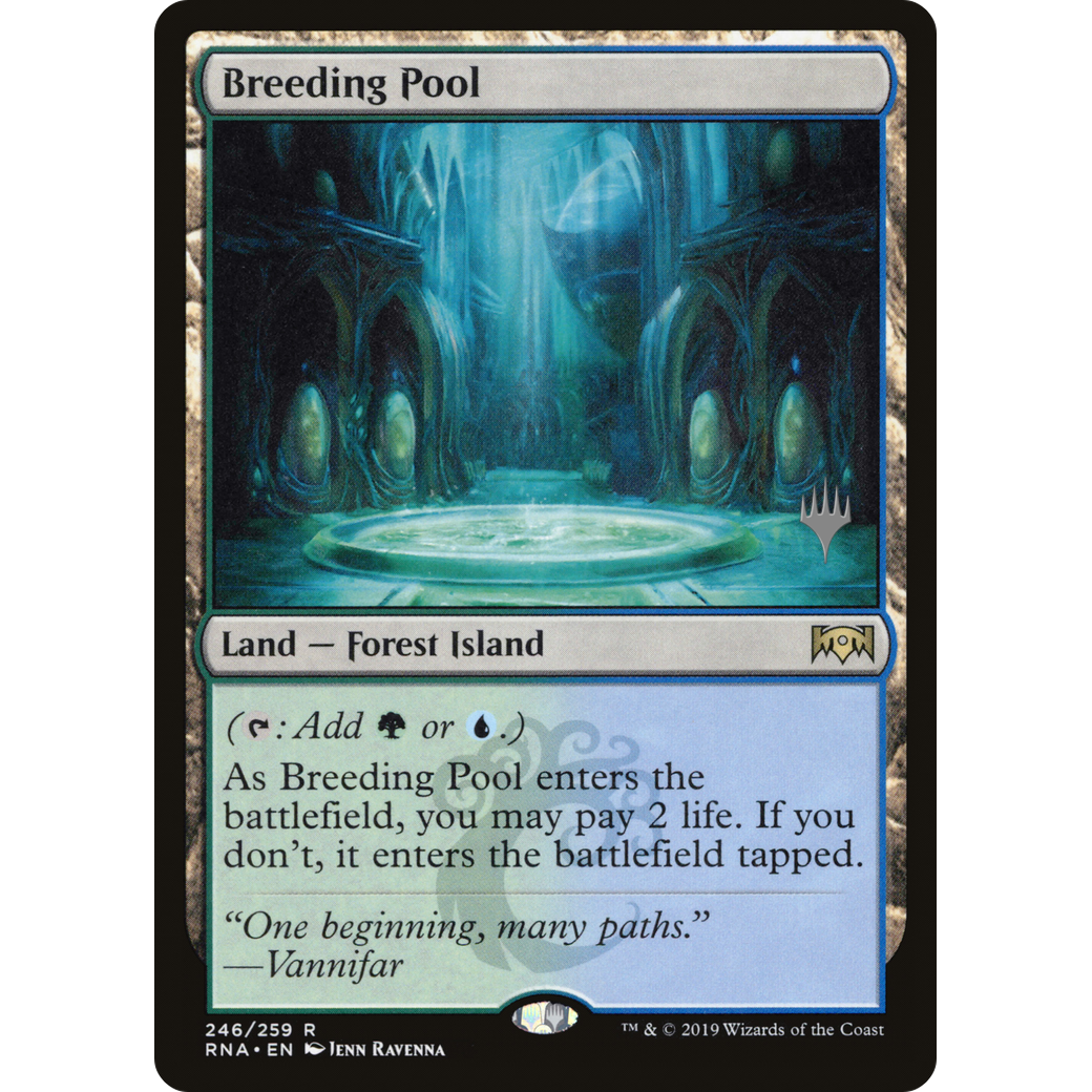 Breeding Pool (PPELD-246) - Ravnica Allegiance Promos Foil