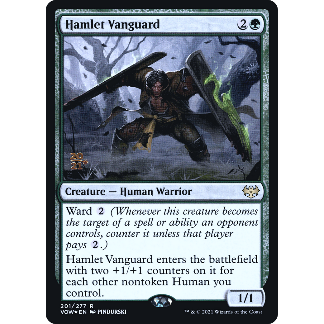 Hamlet Vanguard (PRE-201) - Innistrad: Crimson Vow Promos Foil