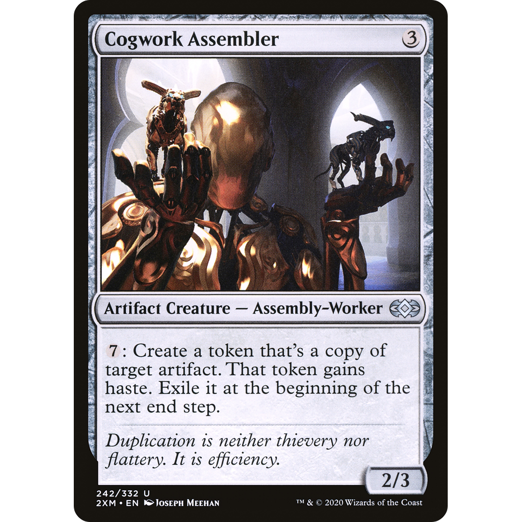 Cogwork Assembler (2XM-242) - Double Masters Foil