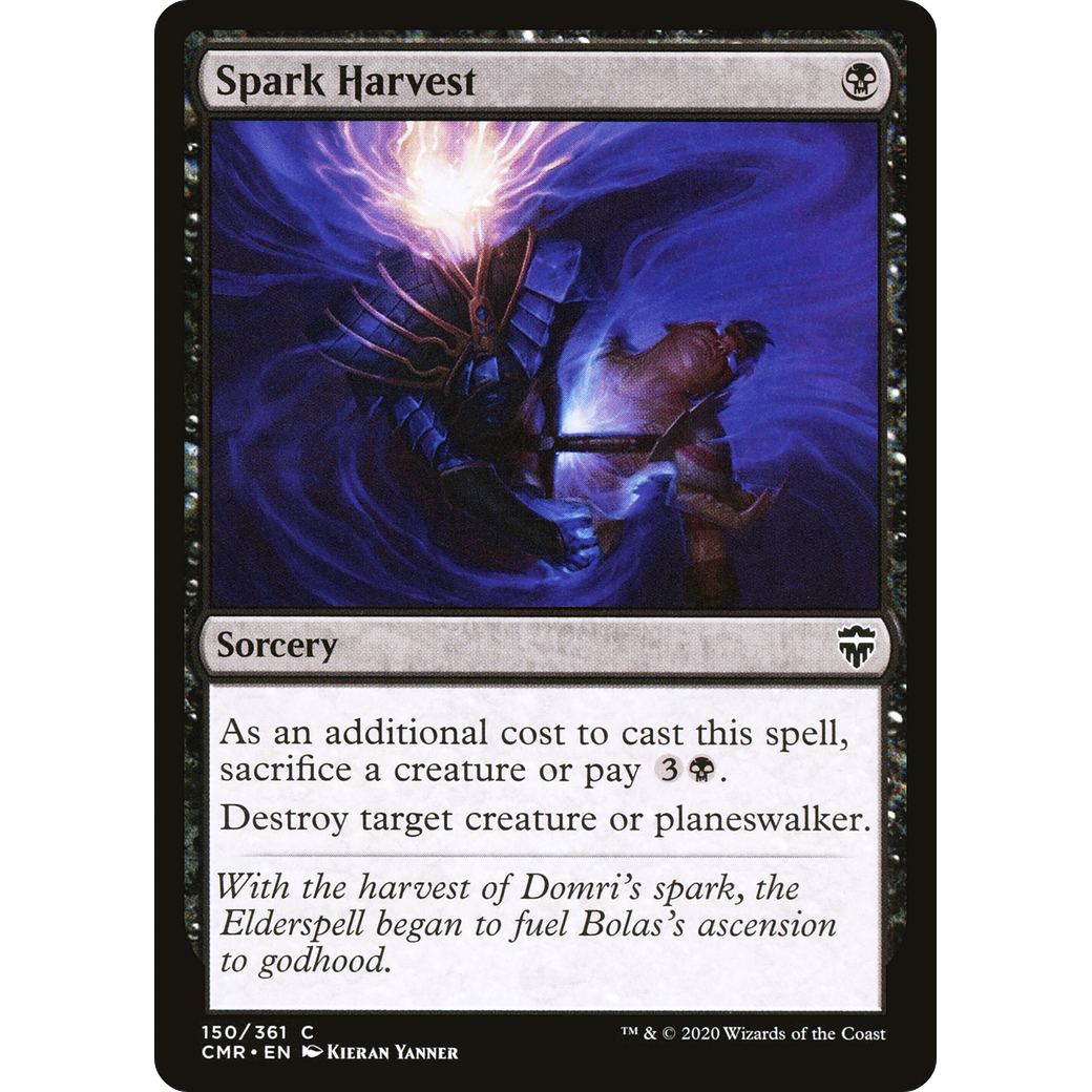 Spark Harvest (CMR-150) - Commander Legends Foil