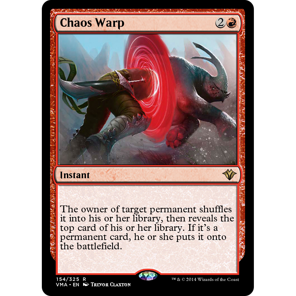 Chaos Warp (VMA-154) - Vintage Masters
