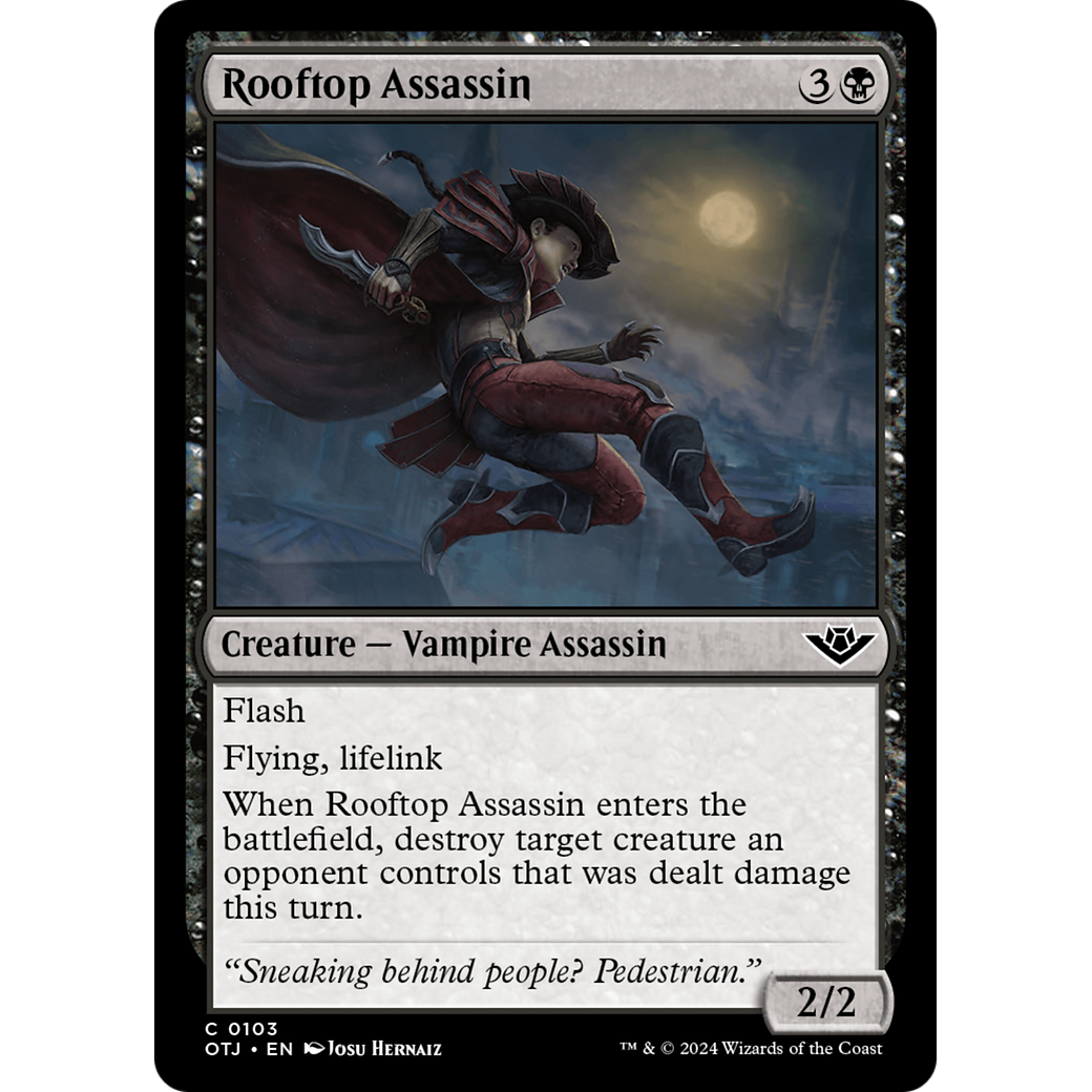 Rooftop Assassin (OTJ-103) - Outlaws of Thunder Junction