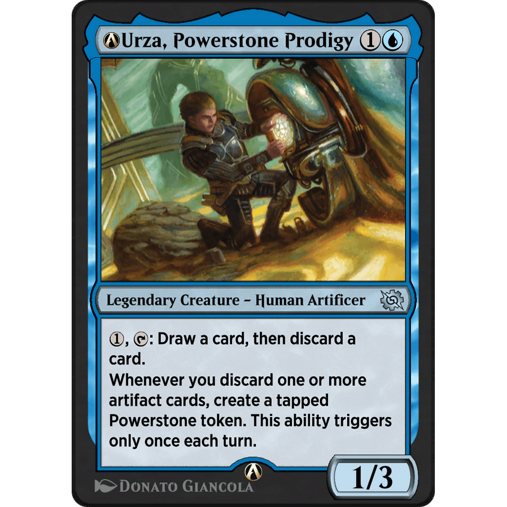 A-Urza, Powerstone Prodigy (BRO-A-69) - The Brothers' War
