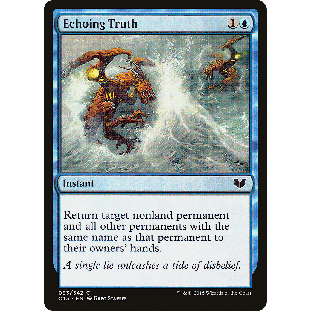 Echoing Truth (C15-093) - Commander 2015