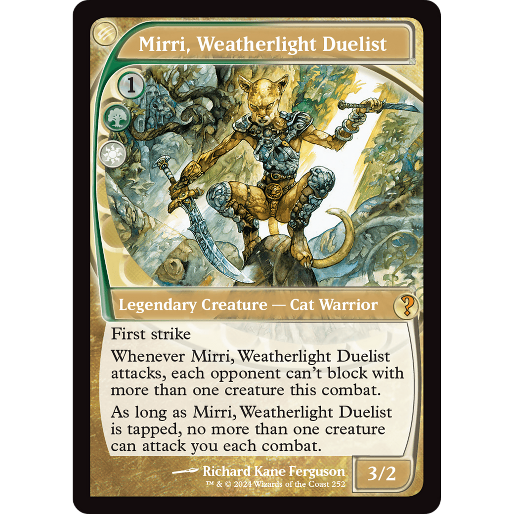 Mirri, Weatherlight Duelist (Future Sight) (MB2-252) - Mystery Booster 2 Foil