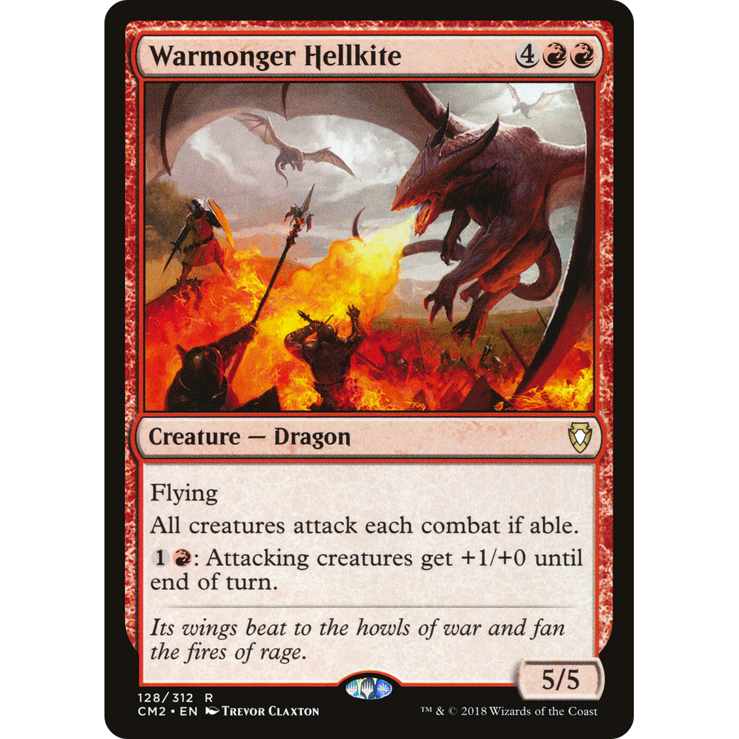 Warmonger Hellkite (CM2-128) - Commander Anthology Volume II