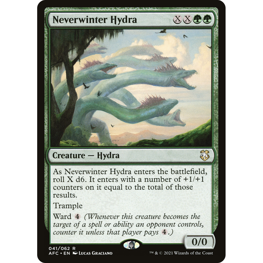 Neverwinter Hydra (AFC-041) - Forgotten Realms Commander