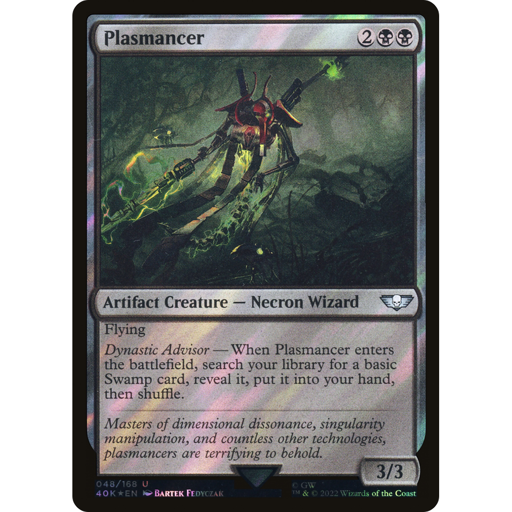Plasmancer (40K-048) - Warhammer 40,000 Commander Foil