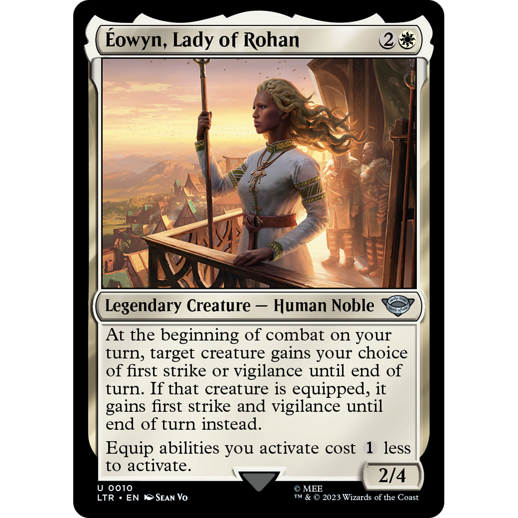 Éowyn, Lady of Rohan (LTR-010) - The Lord of the Rings: Tales of Middle-earth Foil
