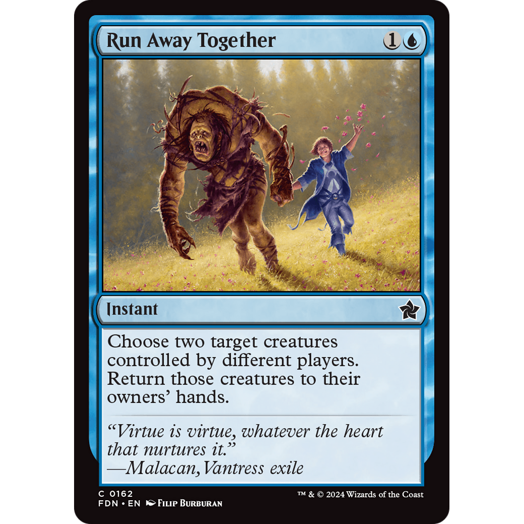 Run Away Together (FDN-162) - Foundations Foil
