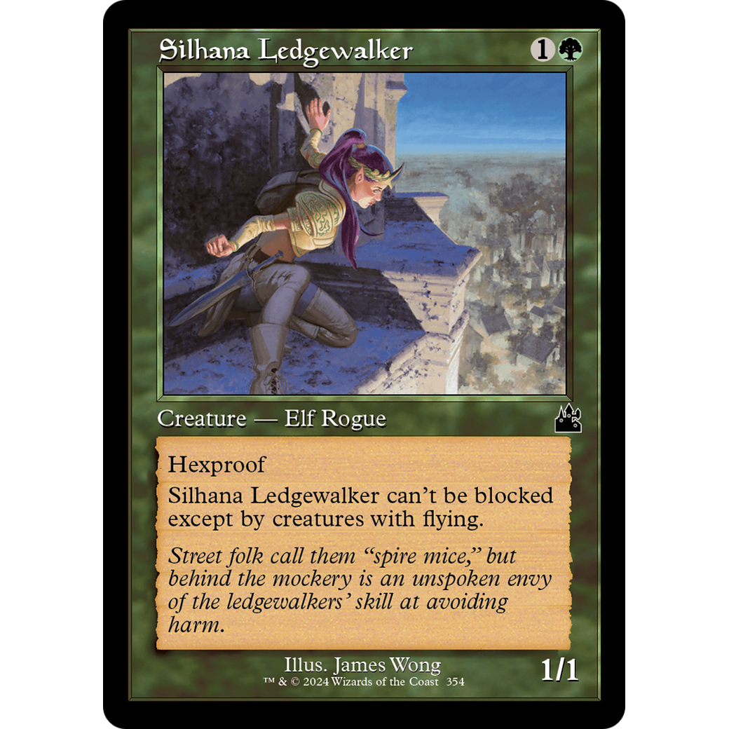 Silhana Ledgewalker (RVR-354) - Ravnica Remastered