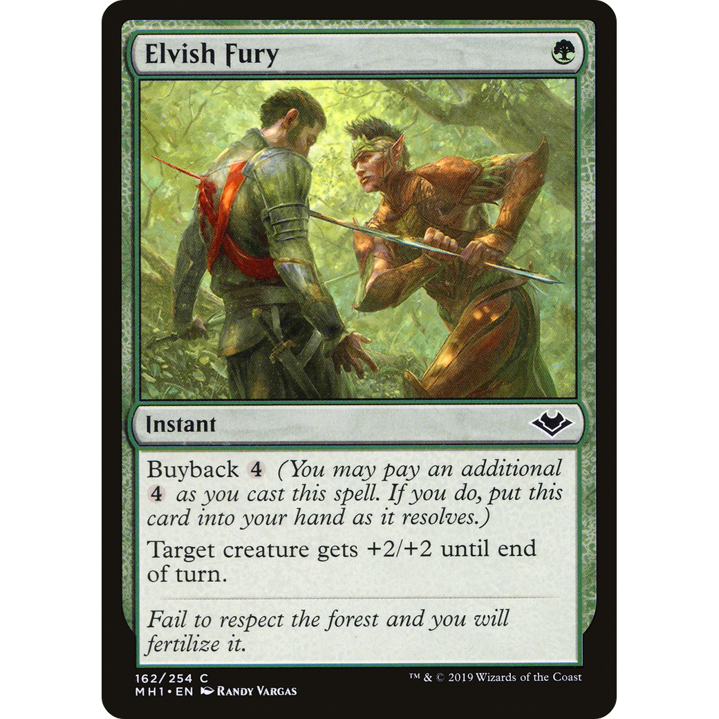 Elvish Fury (MH1-162) - Modern Horizons