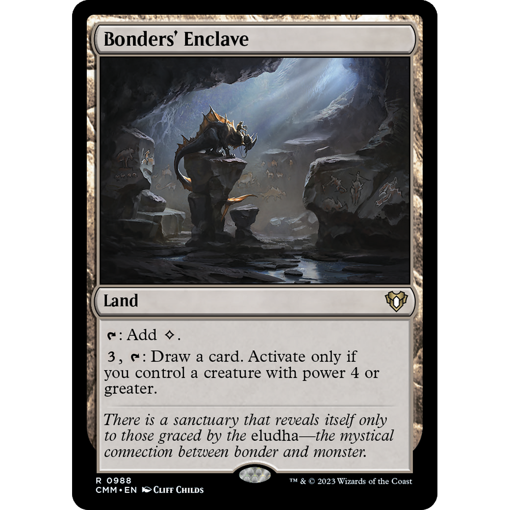 Bonders' Enclave (CMM-988) - Commander Masters