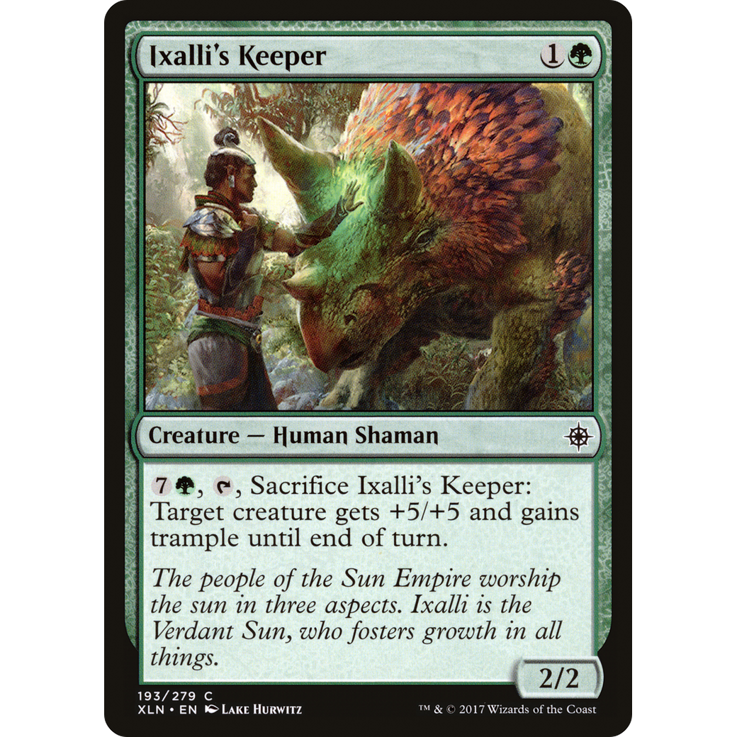 Ixalli's Keeper (XLN-193) - Ixalan
