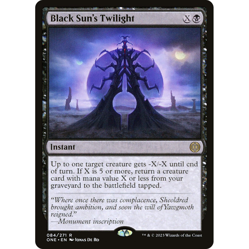 Black Sun's Twilight (ONE-084) - Phyrexia: All Will Be One