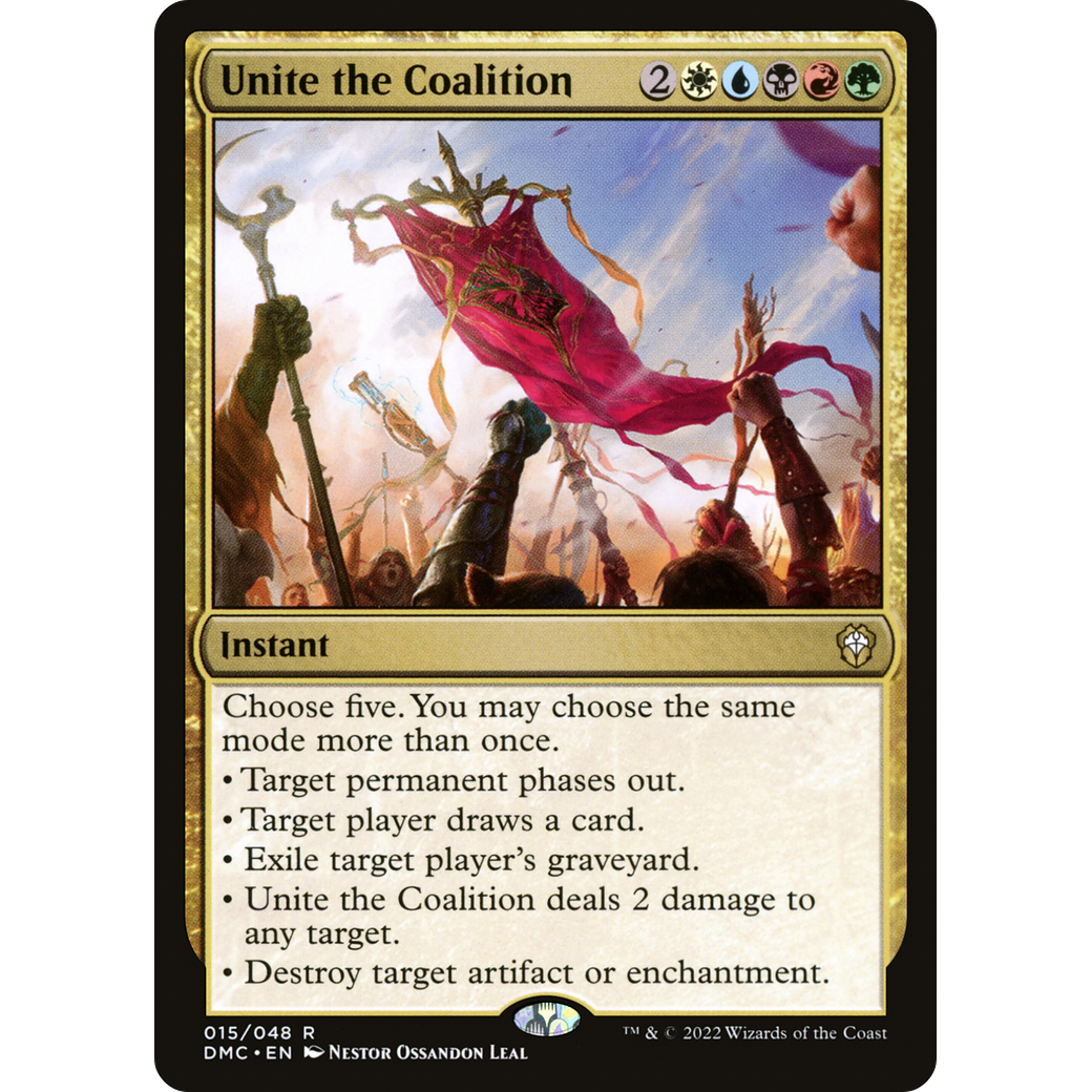 Unite the Coalition (DMC-015) - Dominaria United Commander