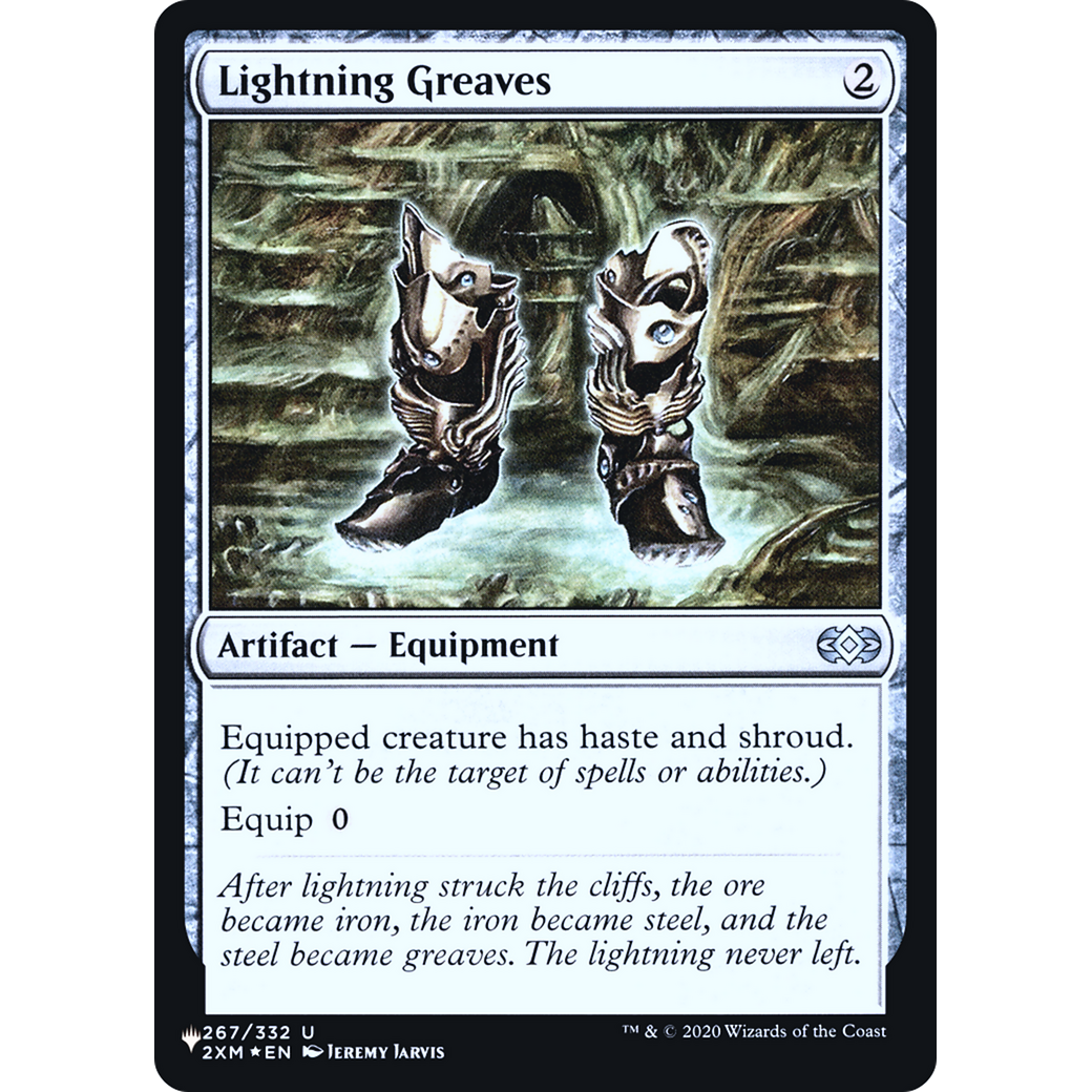 Lightning Greaves (2XM) (LIST-267) - The List Foil