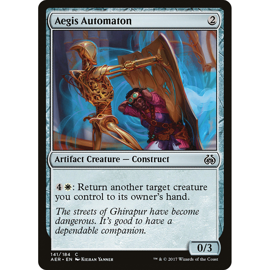Aegis Automaton (AER-141) - Aether Revolt Foil