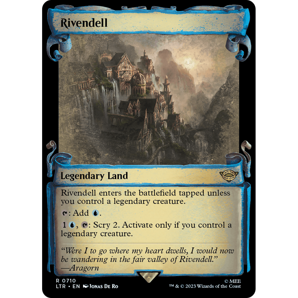 Rivendell (LTR-710) - The Lord of the Rings: Tales of Middle-earth: (Showcase) Foil