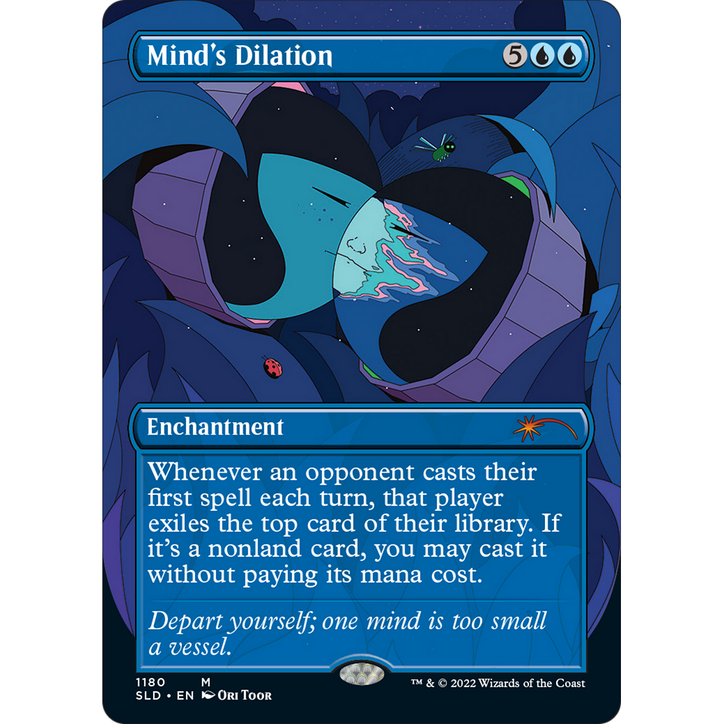 Mind's Dilation (SLD-1180) - Secret Lair Drop (Borderless)