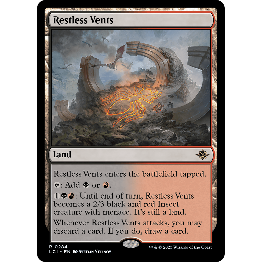 Restless Vents (LCI-284) - The Lost Caverns of Ixalan