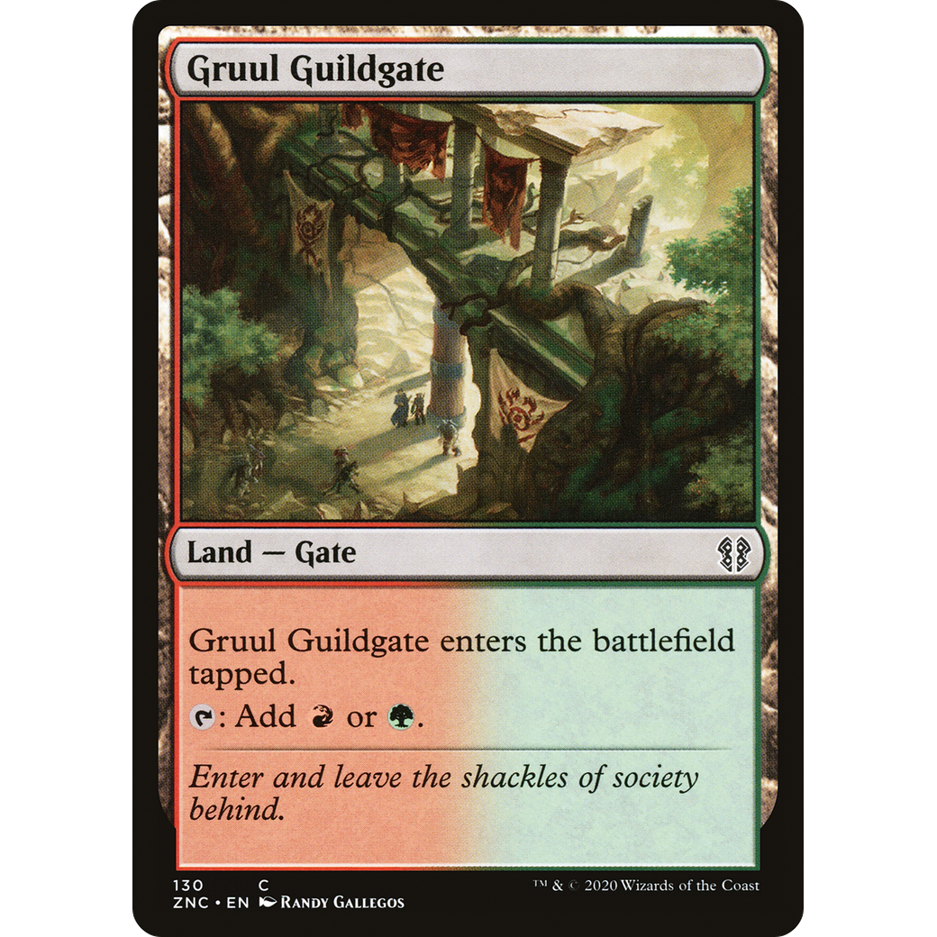 Gruul Guildgate (ZNC-130) - Zendikar Rising Commander