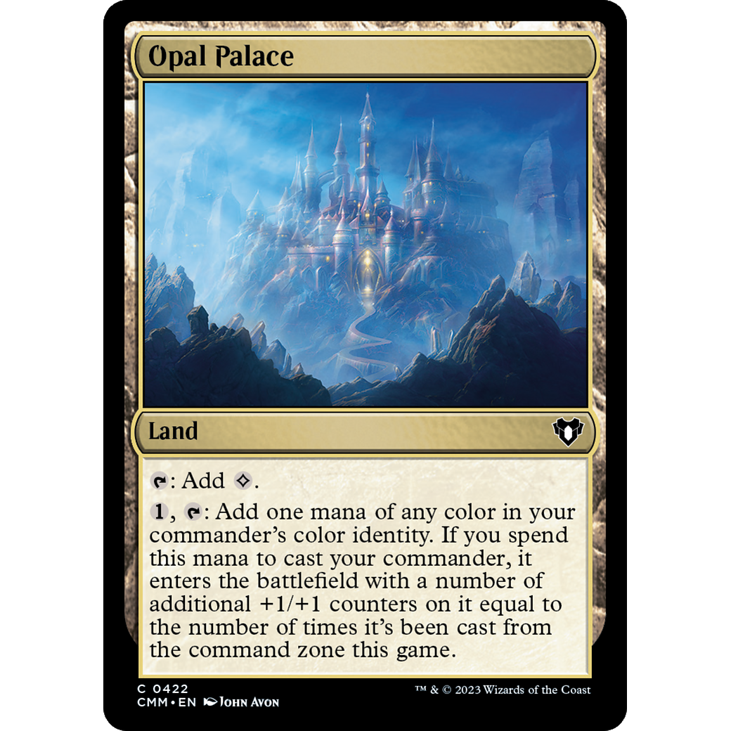 Opal Palace (CMM-422) - Commander Masters