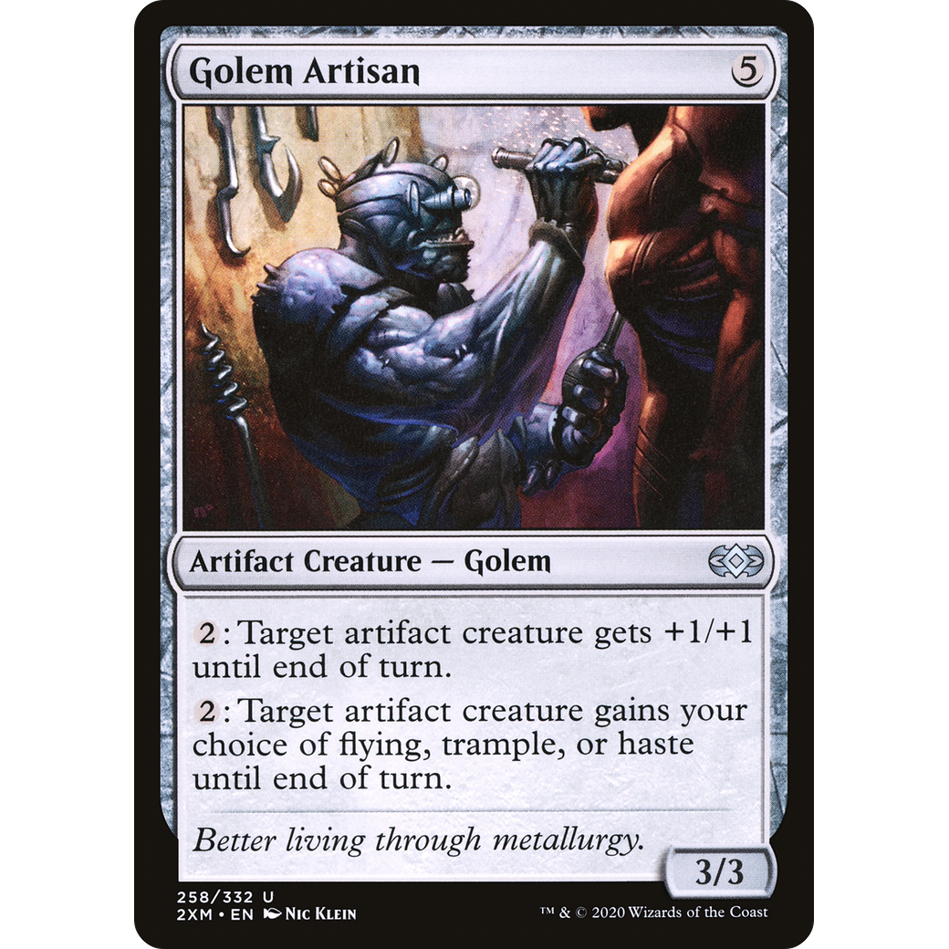 Golem Artisan (2XM-258) - Double Masters