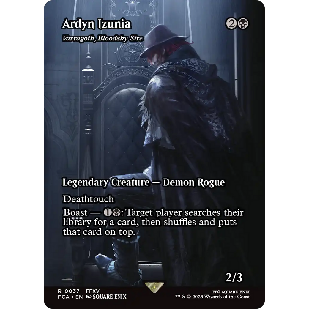Ardyn Izunia - Varragoth, Bloodsky Sire (Showcase) (FCA-037) - FINAL FANTASY: Through the Ages / Ardyn Izunia (Borderless) Foil