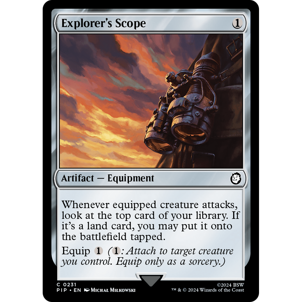Explorer's Scope (PIP-231) - Fallout Foil