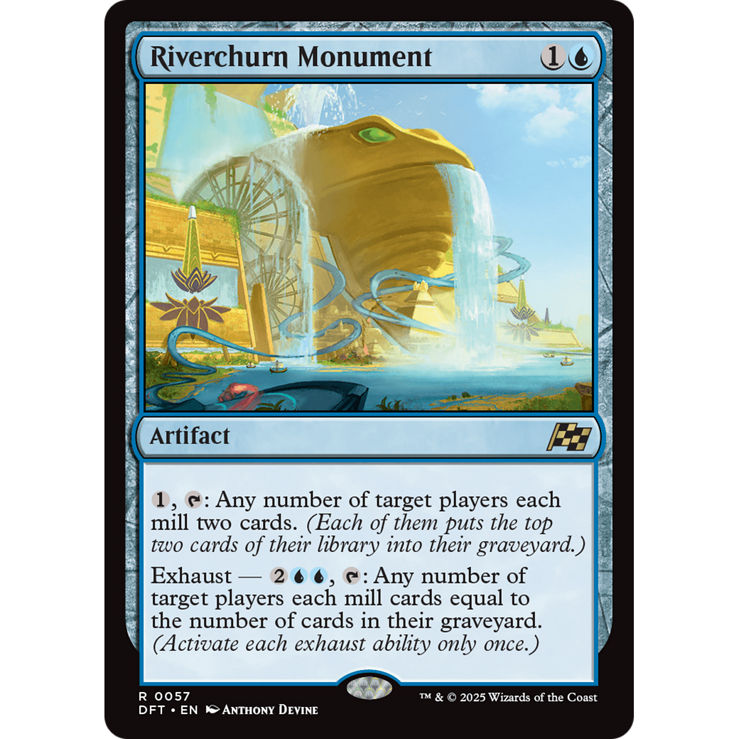 Riverchurn Monument (DFT-057) - Aetherdrift Foil