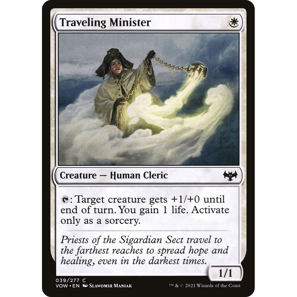 Traveling Minister (VOW-039) - Innistrad: Crimson Vow