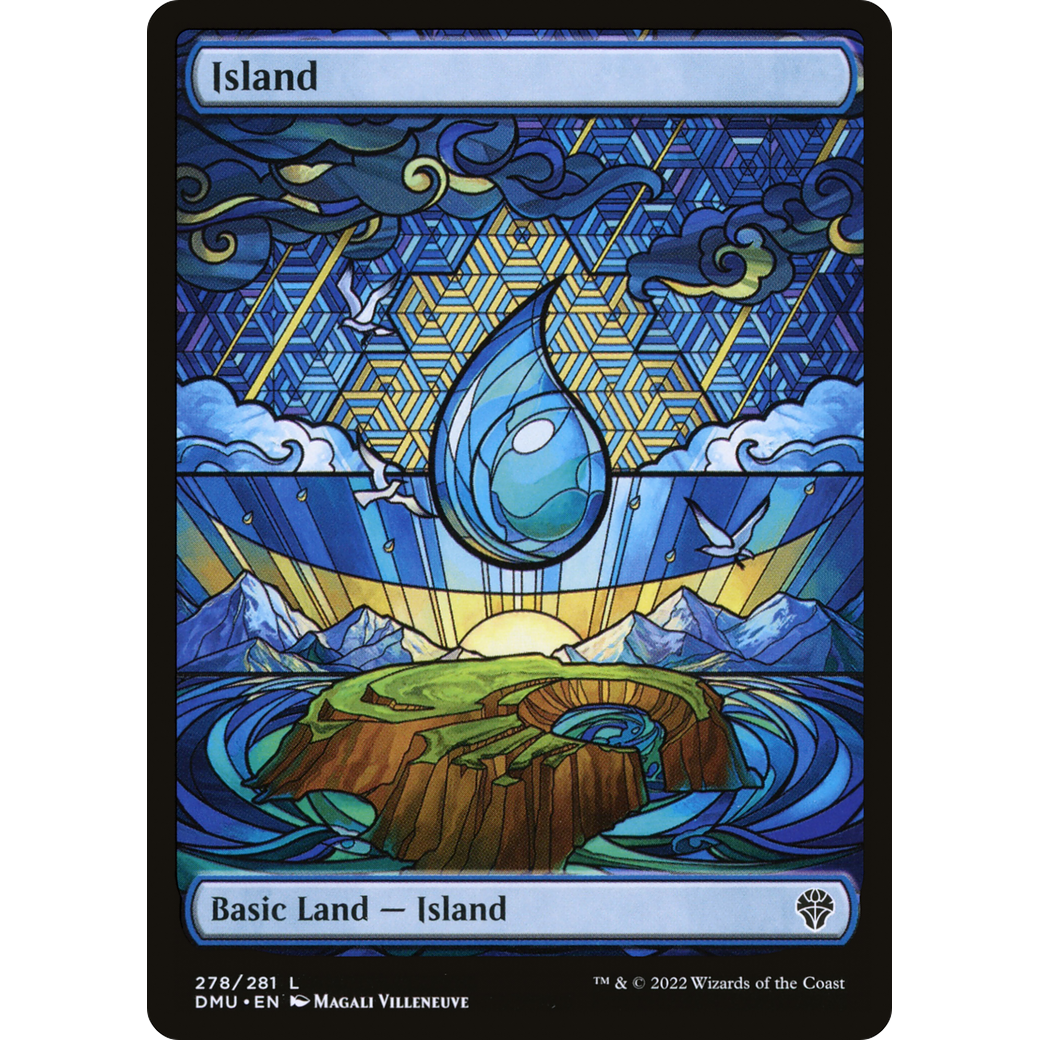 Island (Showcase) (DMU-278) - Dominaria United Foil