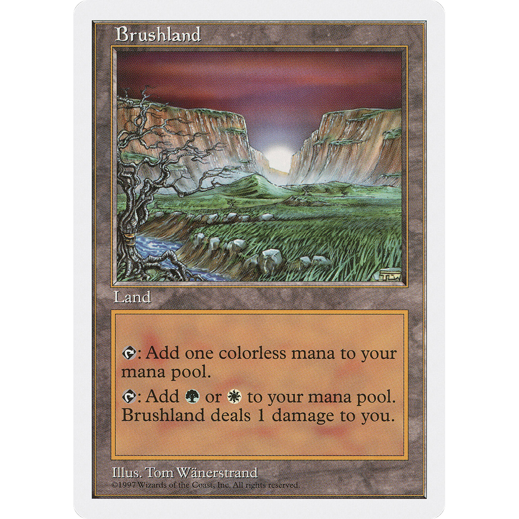 Brushland (5ED-412) - Fifth Edition