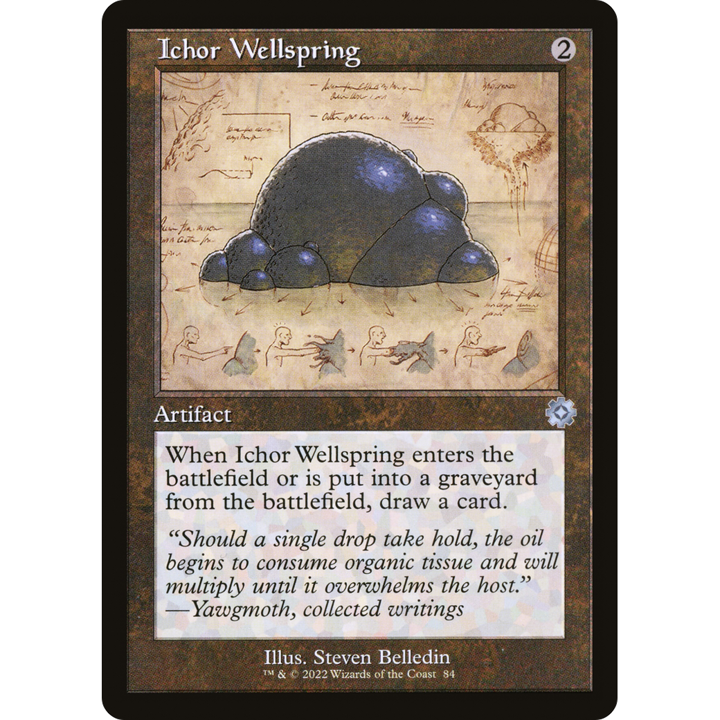 Ichor Wellspring (Schematic) (BRR-084) - The Brothers' War Retro Artifacts