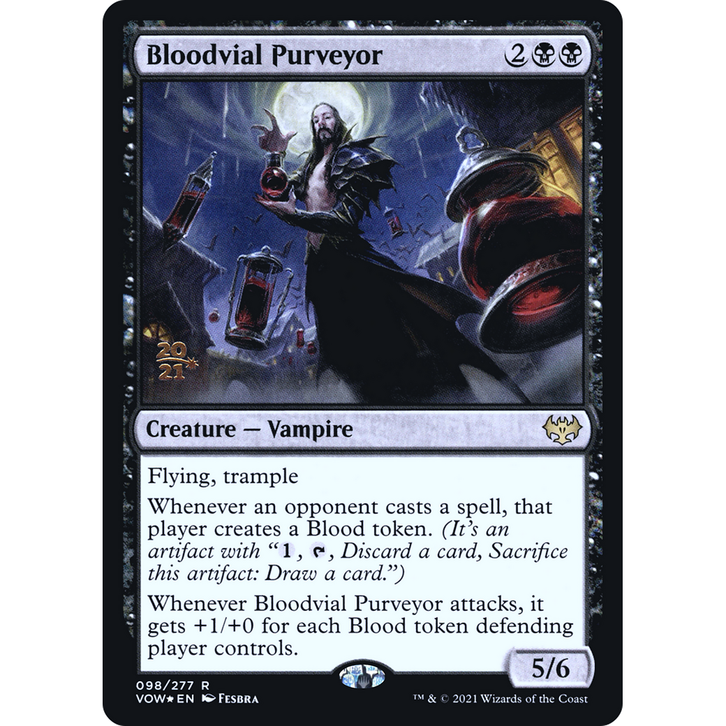 Bloodvial Purveyor (PRE-098) - Innistrad: Crimson Vow Promos Foil