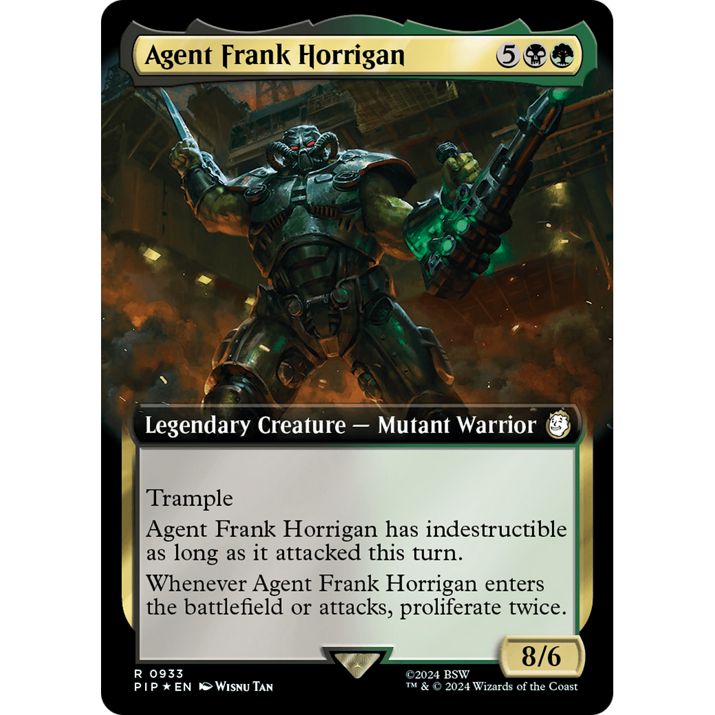 Agent Frank Horrigan (PIP-933) - Fallout: (Extended Art) Foil