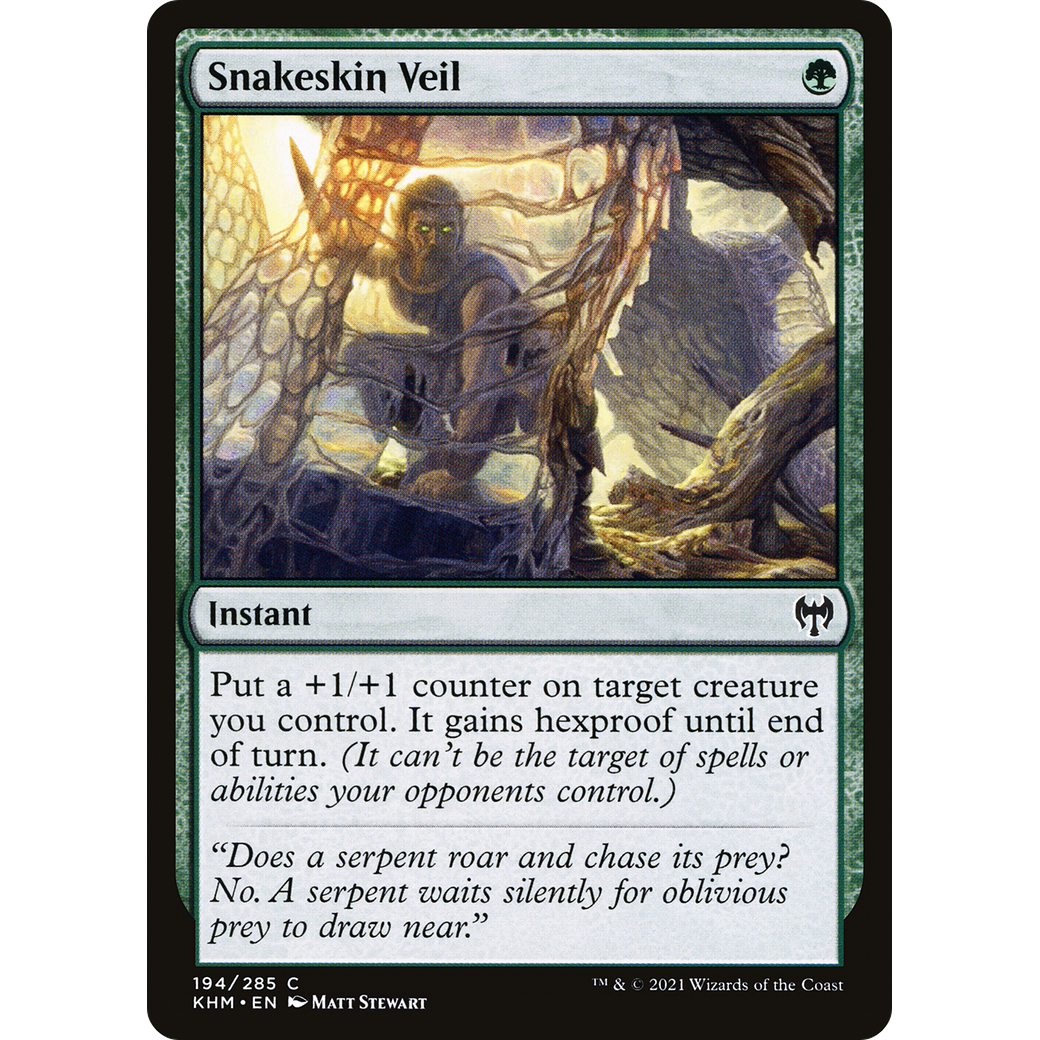 Snakeskin Veil (KHM-194) - Kaldheim