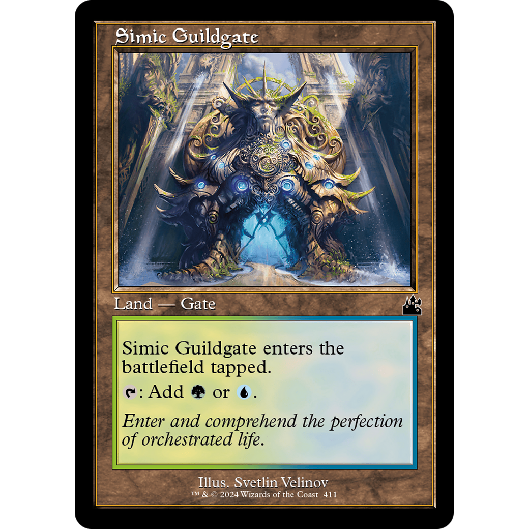 Simic Guildgate (RVR-411) - Ravnica Remastered