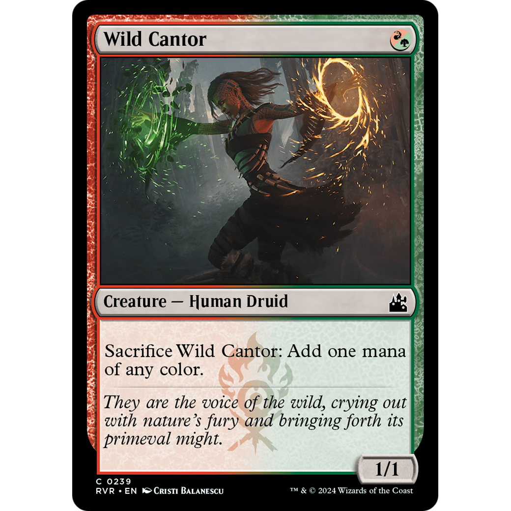 Wild Cantor (RVR-239) - Ravnica Remastered Foil
