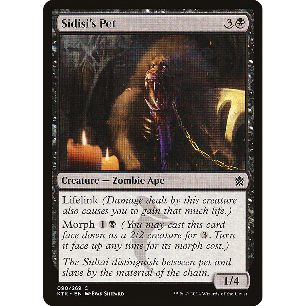 Sidisi's Pet (KTK-090) - Khans of Tarkir
