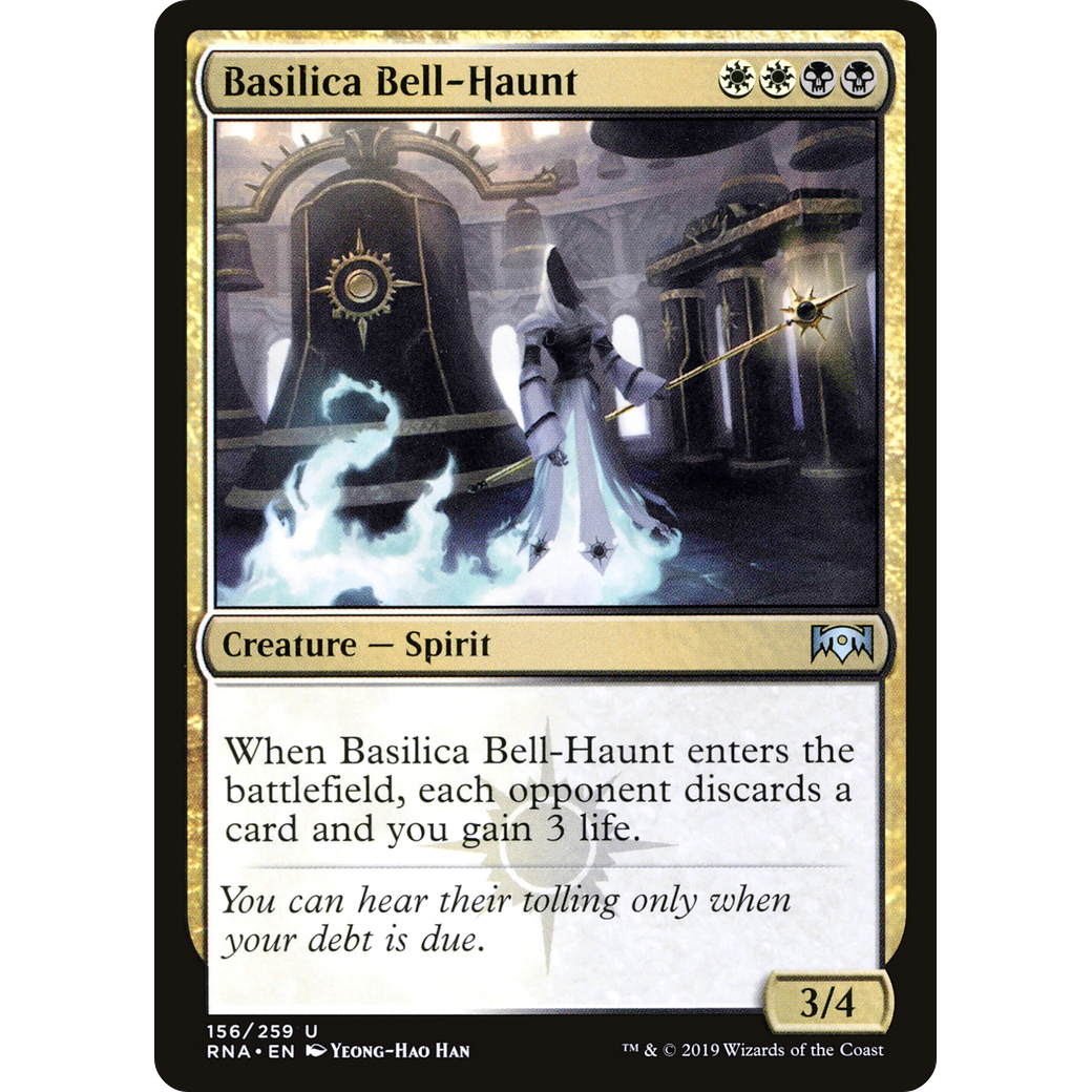 Basilica Bell-Haunt (RNA-156) - Ravnica Allegiance