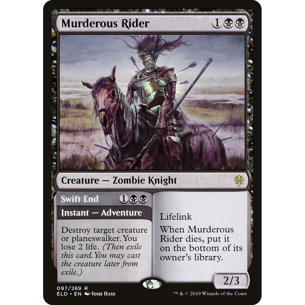 Murderous Rider (ELD-097) - Throne of Eldraine
