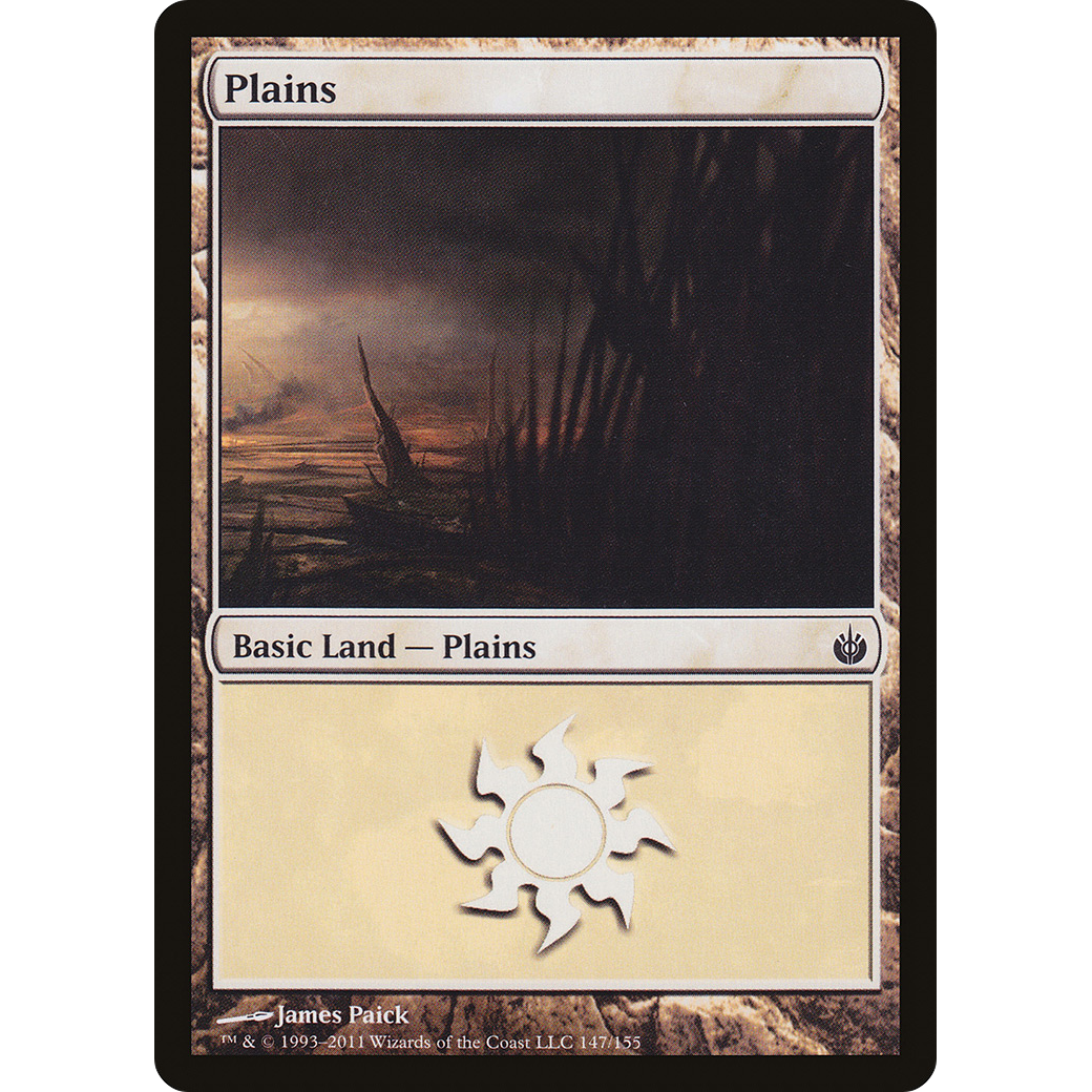 Plains (147) (MBS-147) - Mirrodin Besieged
