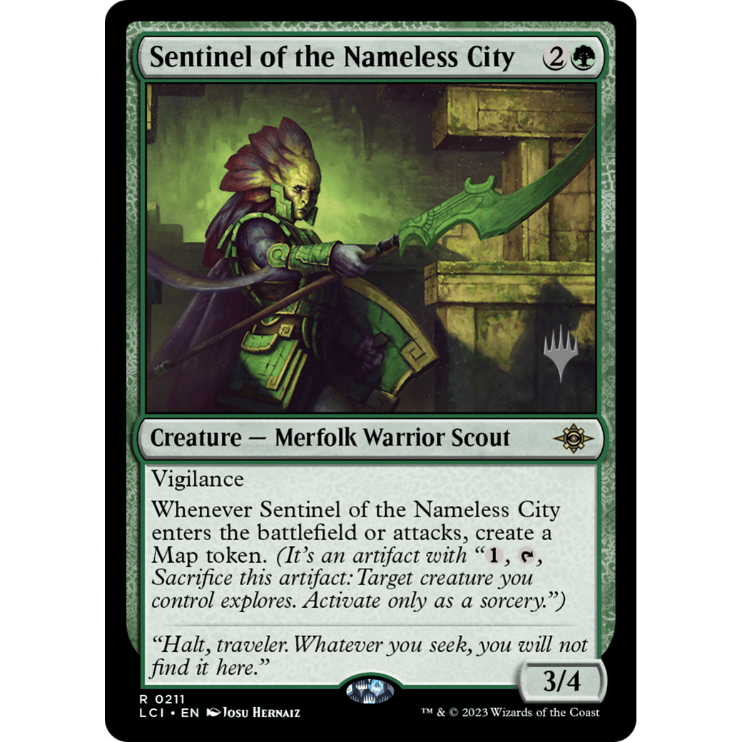 Sentinel of the Nameless City (PPLCI-211P) - The Lost Caverns of Ixalan Promos Foil