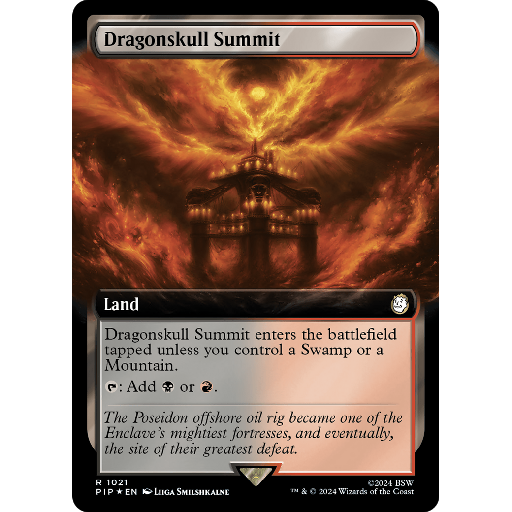 Dragonskull Summit (PIP-1021) - Fallout: (Extended Art) Foil