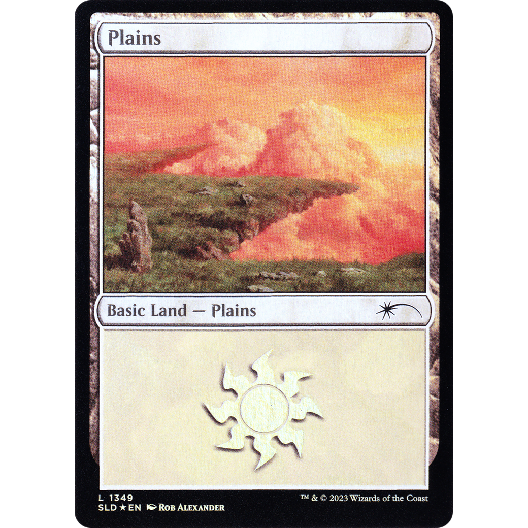 Plains (1349) (SLD-1349) - Secret Lair Drop Foil