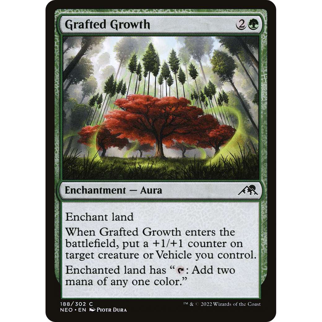 Grafted Growth (NEO-188) - Kamigawa: Neon Dynasty