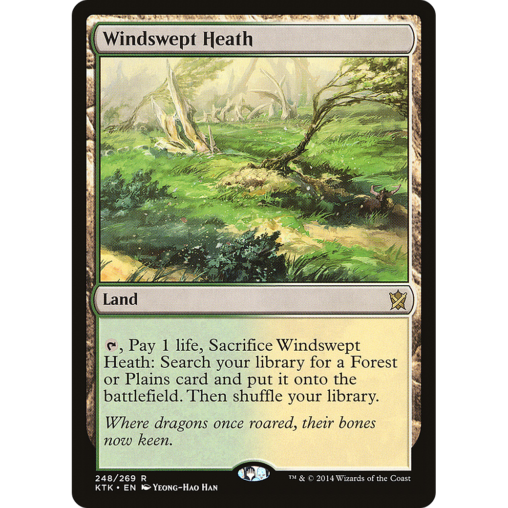 Windswept Heath (KTK-248) - Khans of Tarkir Foil
