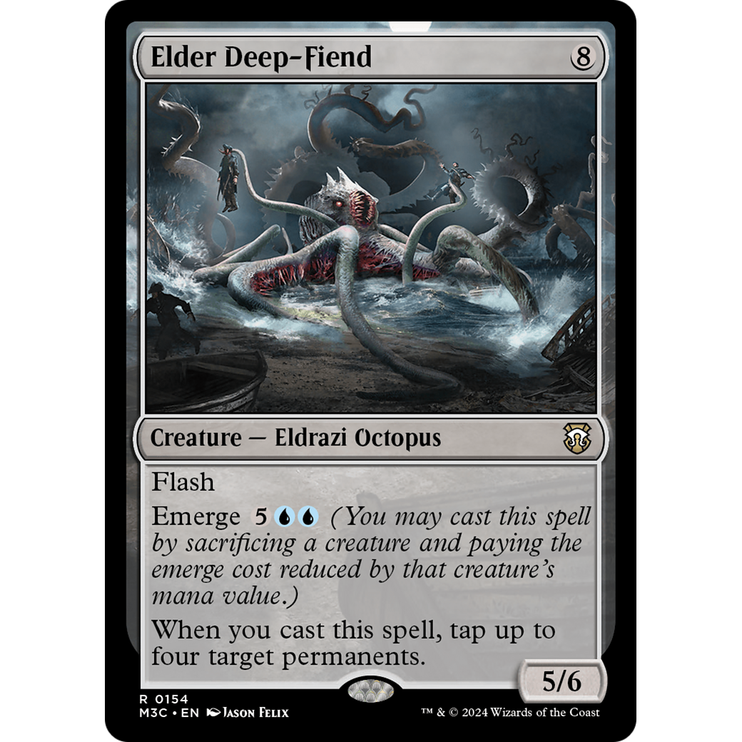 Elder Deep-Fiend (M3C-154) - Modern Horizons 3 Commander Foil